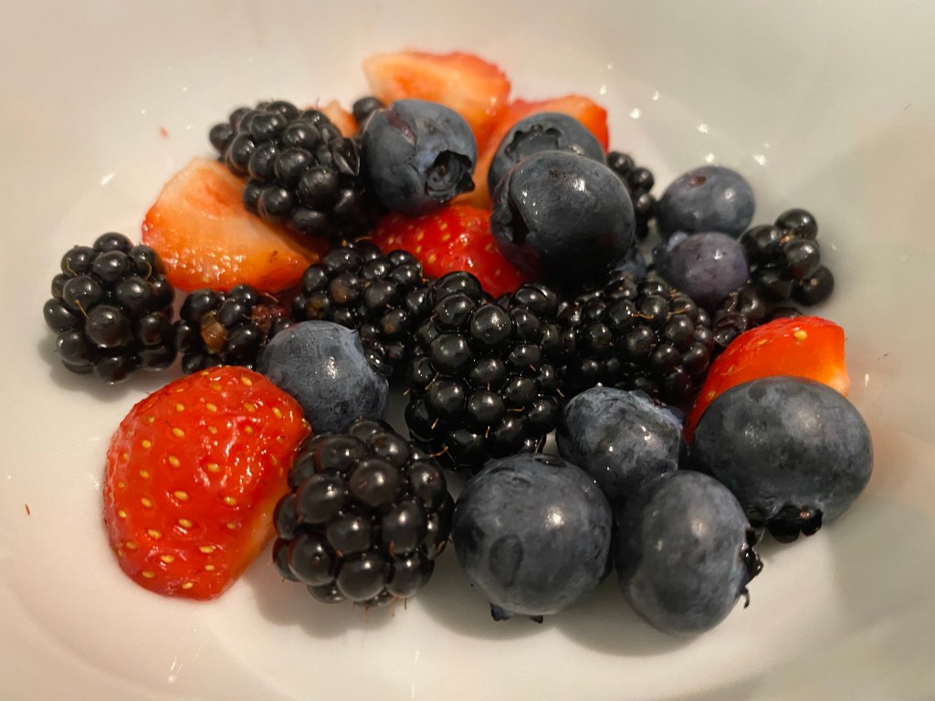 Blue, Black, Rasp and StrawBerries Harvest